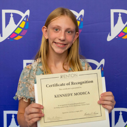 Student at Crownover Middle School